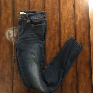 Bullhead Dark Blue Skinny Jeans Size 7